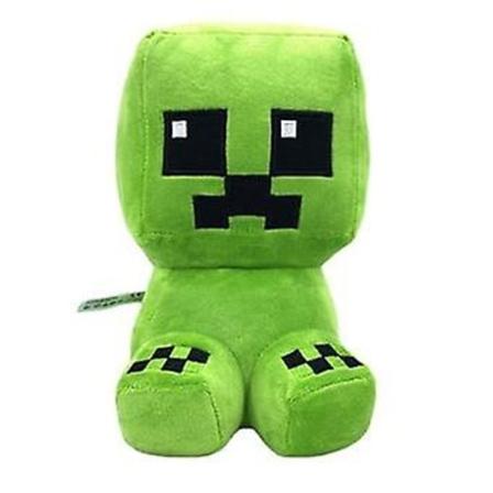 Minecraft Creeper Pehmolelu Vihreä/Musta 26cm