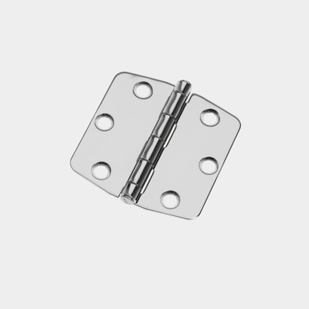 Lukenscharnier Roca, 75 x 74 mm, Edelstahl - Boot