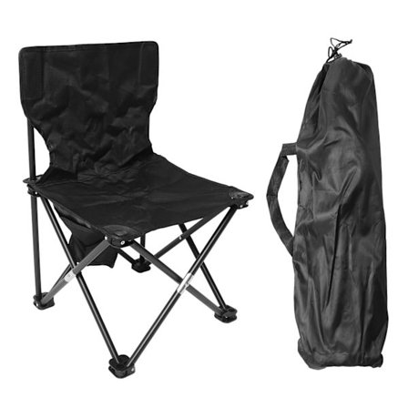 Foldbar stol for utendørs bruk - Oxford-stoff, stabil støtte, komfortabel design for fiske, fotturer og camping