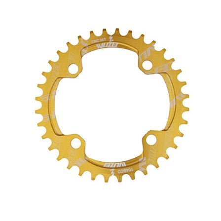 104bcd 32-42t Cykelkæde Klinge Mtb Kædehjul Smalt Bredt Ovalt Rundt Tand