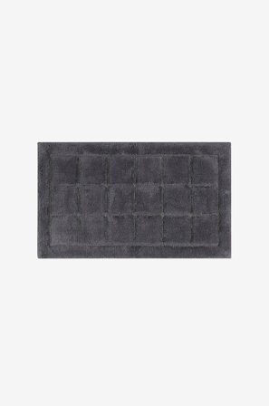 KM Home - Badrumsmatta Square - Grå - Badrumsmattor - 80X80 - Från Homeroom