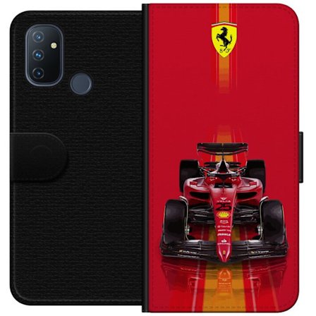 Yhteensopiva Lompakkokotelo OnePlus OnePlus Nord N100 Ferrari Formula 1 -auto ikonisessa punaisessa muotoilussa urheilullisella tarkkuudella