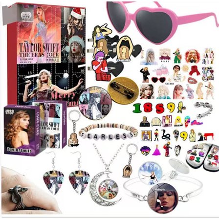 2025 julekalender nedtellingskalender gi jenter festgaver leker