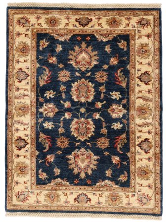 Alfombra Ziegler Fine 85X114 Marrón/Negro (Lana, Pakistán)