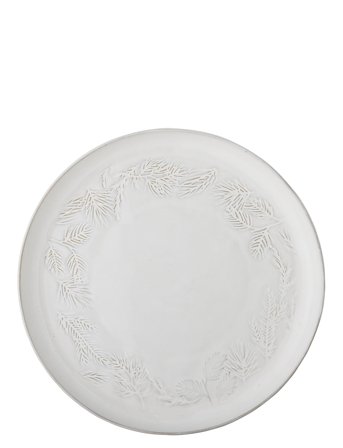 Winter Serving Plate White Bloomingville