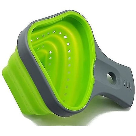 Porsjonskontroll Pasta Kurv Silikon Sil Colander Diett