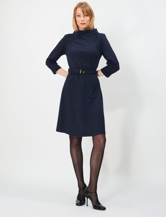 Jumperfabriken Kim Dress - Navy - L