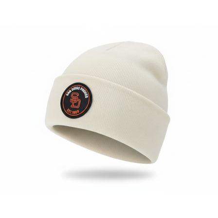 Nike MLB - MLB Weiss cuff Mütze - San Diego Padres Utility Natural Cuff @ Hatstore