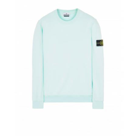 Stone Island, Round-neck Knitwear Niebieski, Mężczyzna, Rozmiar: L