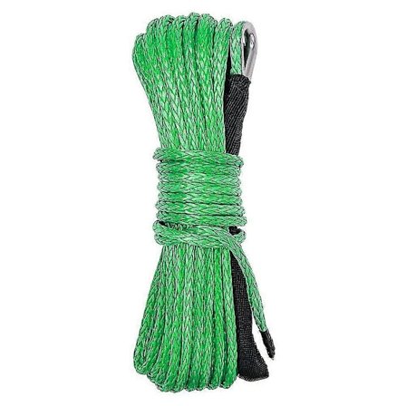 1/4X50 15M 6MM 7700 Lbs Bil Elektrisk Vinsch Rep Höghållfast Fiber Rep Bil Terrängfordon Draglina-Perfekt