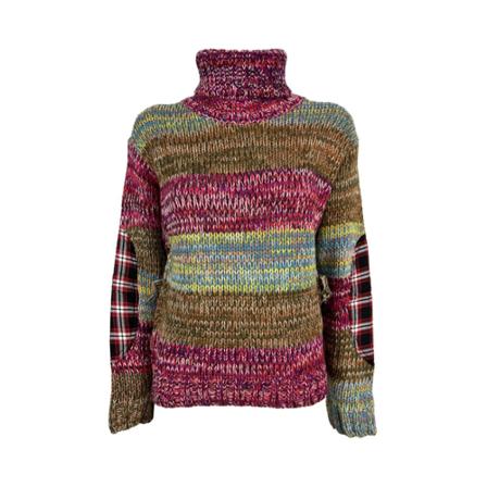 Semicouture Turtlenecks Pink, Dame Rullekraver
