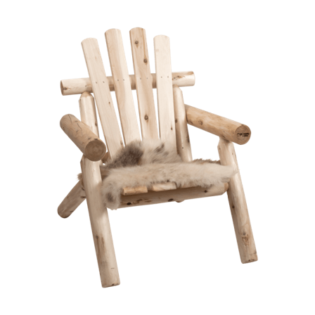 Espegard Sittelapp lammeskinn 45x45 Tibetansk