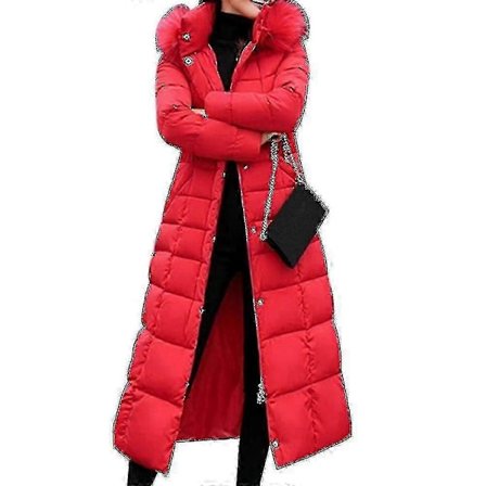 Dame Vinterjakke Bomuldsforet Jakke Frakke Maxi Foret Lange Frakker Til Kvinder Pea Coat Jakke Til Kvinder-lian