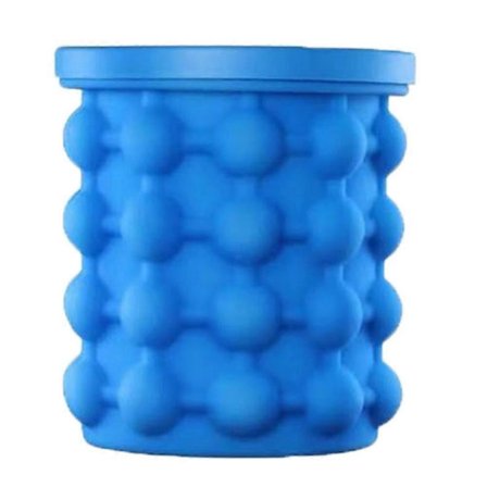 Lager små nugget-isbiter for cocktailis, knust ismaskin, sylinderisbrett