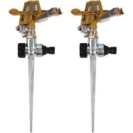 Sprinkler Sprinkler Irrigasjon Vanning Sprinkler med Stake Wate