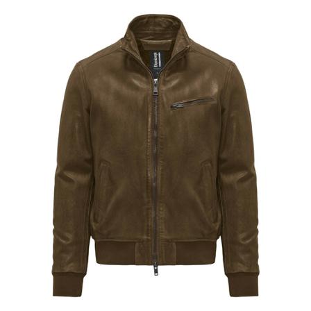 BomBoogie, Foo Leather Jacket Bruin, Heren, Maat:XL
