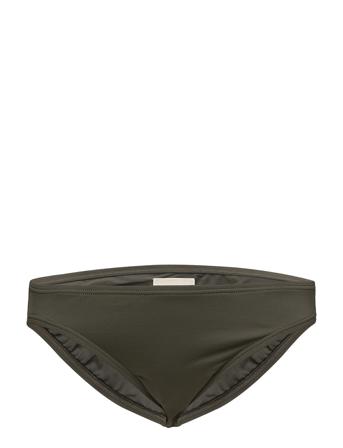 Iconic Solids Classic Bikini Bottom Swimwear Bikinis Bikini Bottoms Bikini Briefs Grønn Michael Kors Swimwear