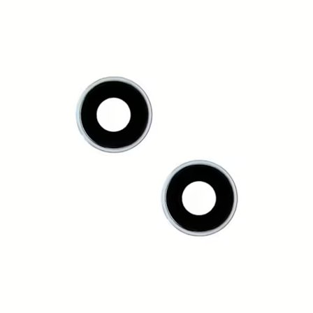 iPhone 14 Kameralins med Ram - Blå