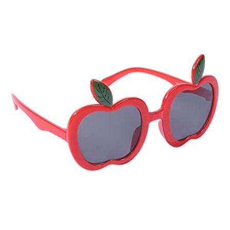 Lasten aurinkolasit pojille ja tytöille, omenan muotoiset, UV-suojatut aurinkolasit valokuvausta, ulkoilua ja rantaa varten, 3-12-vuotiaille tytöille 