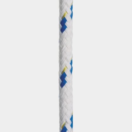Cima al metro Regatta Ropes Top Sea, anima Haytex HT, guaina in poliestere filato a 16 trefoli, bianco/blu, Ø10 mm