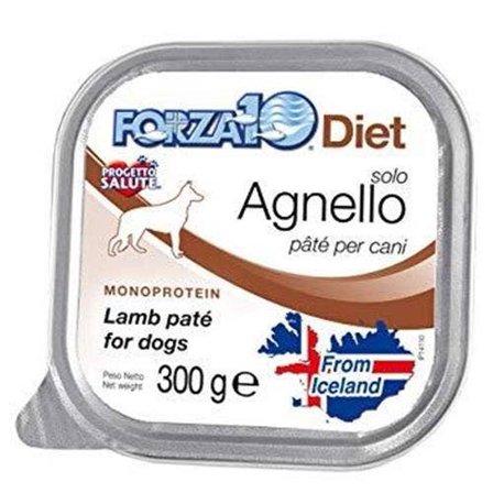 Forza10 Diet Iceland Alimento Umido Agnello Per Cani Vaschetta