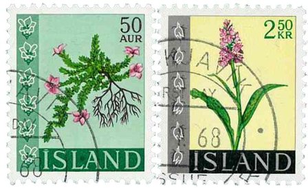 Island - AFA 416-417 - Stemplet