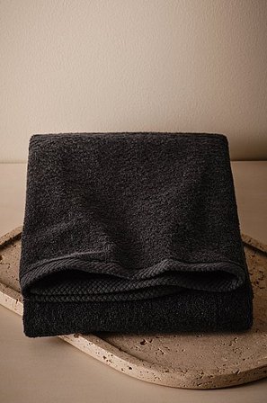 Jotex - Badhanddoek 70x140 Cm Zwart Zwart - DARCY - Koop Badlakens bij Jotex