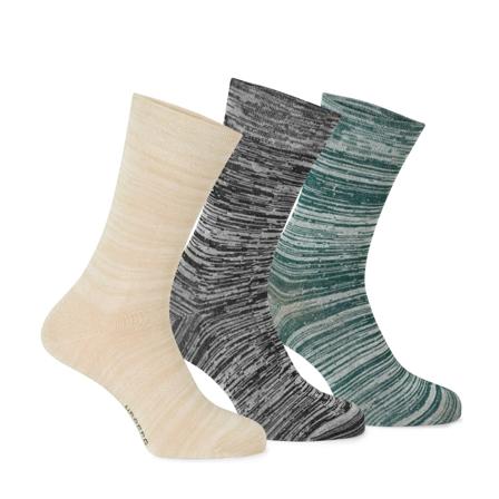 Urberg Bamboo Sock 3-pack Unisex everyday socks Multi-colored 43-46