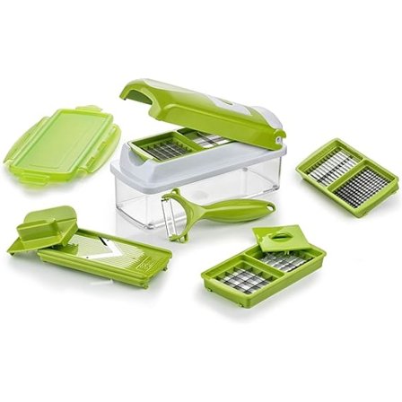 Nicer Dicer Smart (10 osaa) vihannesleikkuri, sipulileikkuri, man