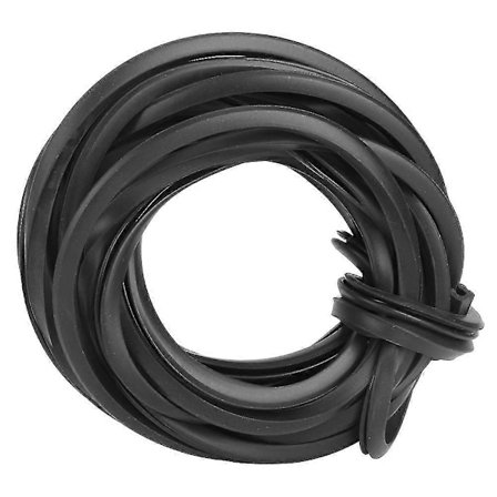 Svart drivhus gummilist kabel drivhus tilbehør forsegling av glass (FMY)