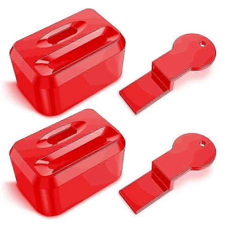 Sikkerhetsbeltebeskyttelse med frigjøringsnøkkel hjelper til med å holde barn og voksne med funksjonshemming trygt fastspent, universell passform