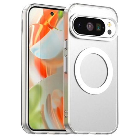 SKALO Google Pixel 10 Pro Candy Series Frosted Hybrid Cover - Gennemsigtig