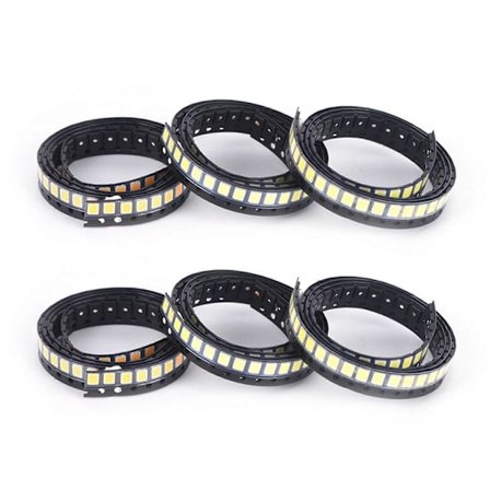 200X LED Bakgrundsbelysning 1210 3528 2835 3V 1W 92L Kall Vit för LCD Bakgrundsbelysning LED TV