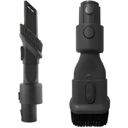 Passer for Dreame trådløs støvsuger 2 i 1 flatt sugedyse myk børste v8v9v10v11 v16 T20 sugehode tilbehør