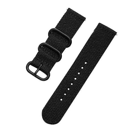 Vevd Nylon Universal Armbåndsur Reim Klokkereim Armbånd Sport Hurtigutløser 18/20/22/