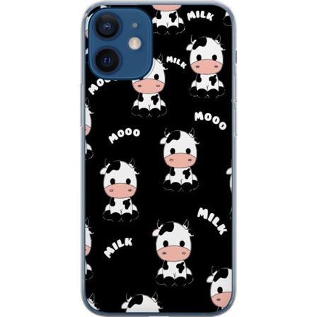 Yhteensopiva Puhelinkuori Apple Apple iPhone 12 Makea Lehmä Kuvio