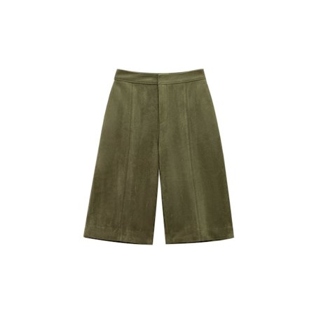 Faux Suede Shorts Dame, Høyt Liv Lærimitasjon Biker Shorts, Casual Streetwear Bukser for Vår Høst Mote