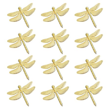 12 kpl Sääskien Napkinrenkaat Kulta DIY Hotelli Hääjuhla Pöytä Näyttö Metalli Napkin Solki Krist