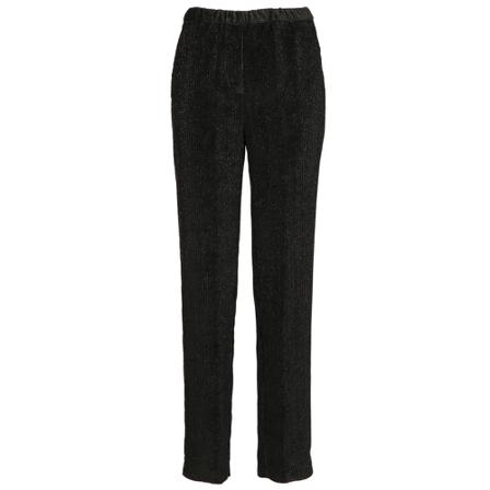 Mauro Grifoni, Straight Trousers Zwart, Dames, Maat:M