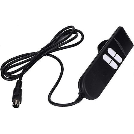 Recliner Stol Håndbetjening, Elektrisk Fjernbetjening 4-Knap Løfte Stol Betjening til Løftestol Elektrisk (Sort)