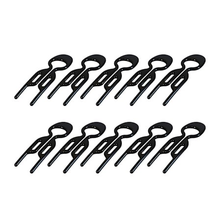 10 stk Franske Hårnåler U-Formet Gaffel Hårnåler for Tykt Langt Hår {Db}