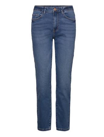 Vialice Jo Mbd Rw Straight Jeans/Su Rette Jeans Blå Vila*Betinget Tilbud