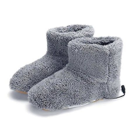 Vinterstrømper Elektriske Varmesko Plysj Elactric Vaskbar USB