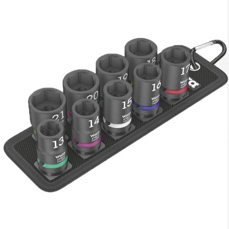 Wera Belt C Impaktor 1 Hylsmejselsats 9 delar, Handverktyg