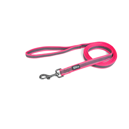 Selected by ZOO - Rufus sklisikker paddock 20 mm x 180 cm Rosa - Hund - Halsbånd - ZOO.no