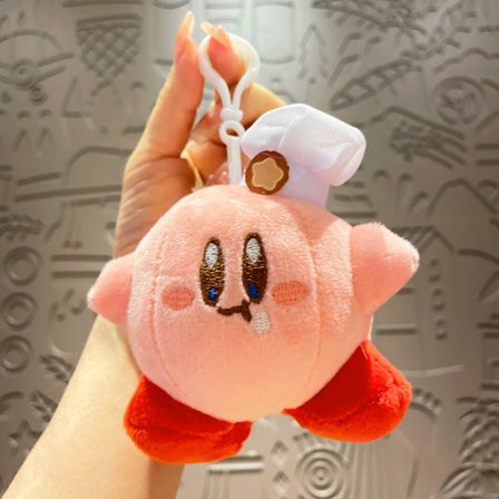 Kirby nøkkelring Anime plysj nøkkelring 3 3