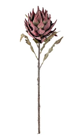 Bloomingville Kunstig Stilkblomst Protea Lilla H76