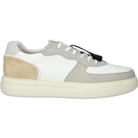 Blackstone Wg85 White Perla Akoya - LOW Sneaker , Wit , Heren , Maat: 40 EU