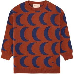 Kids - Bobo Choses Brown Moon Printed Knit Sweater 12-13 Years - Jumpers and knitwear - 12-13 years - Brown - Junge
