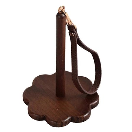 Garnhållare för handleden för virkning Garnförvaring Stickverktyg Träarmband Stickgarnorganisatör